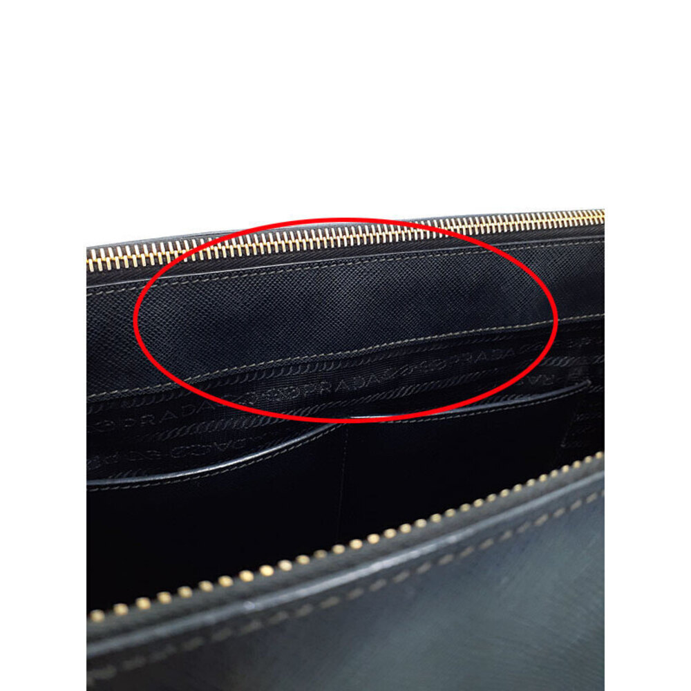 PRADA Saffiano Leather Handbag Bag - Picture 5 of 9